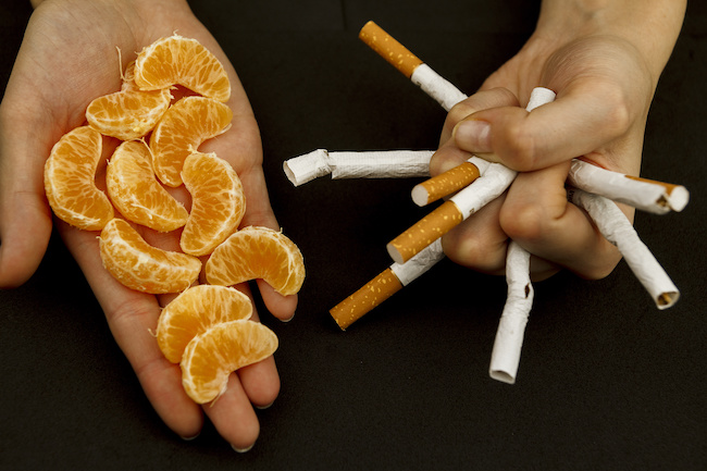 foods to quit smoking