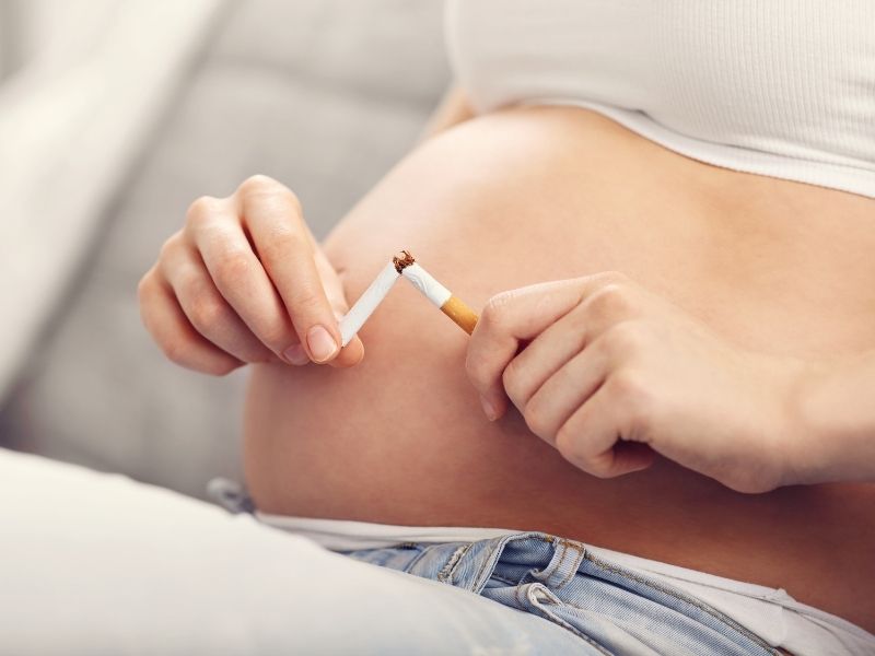 pregnancy wife smoke