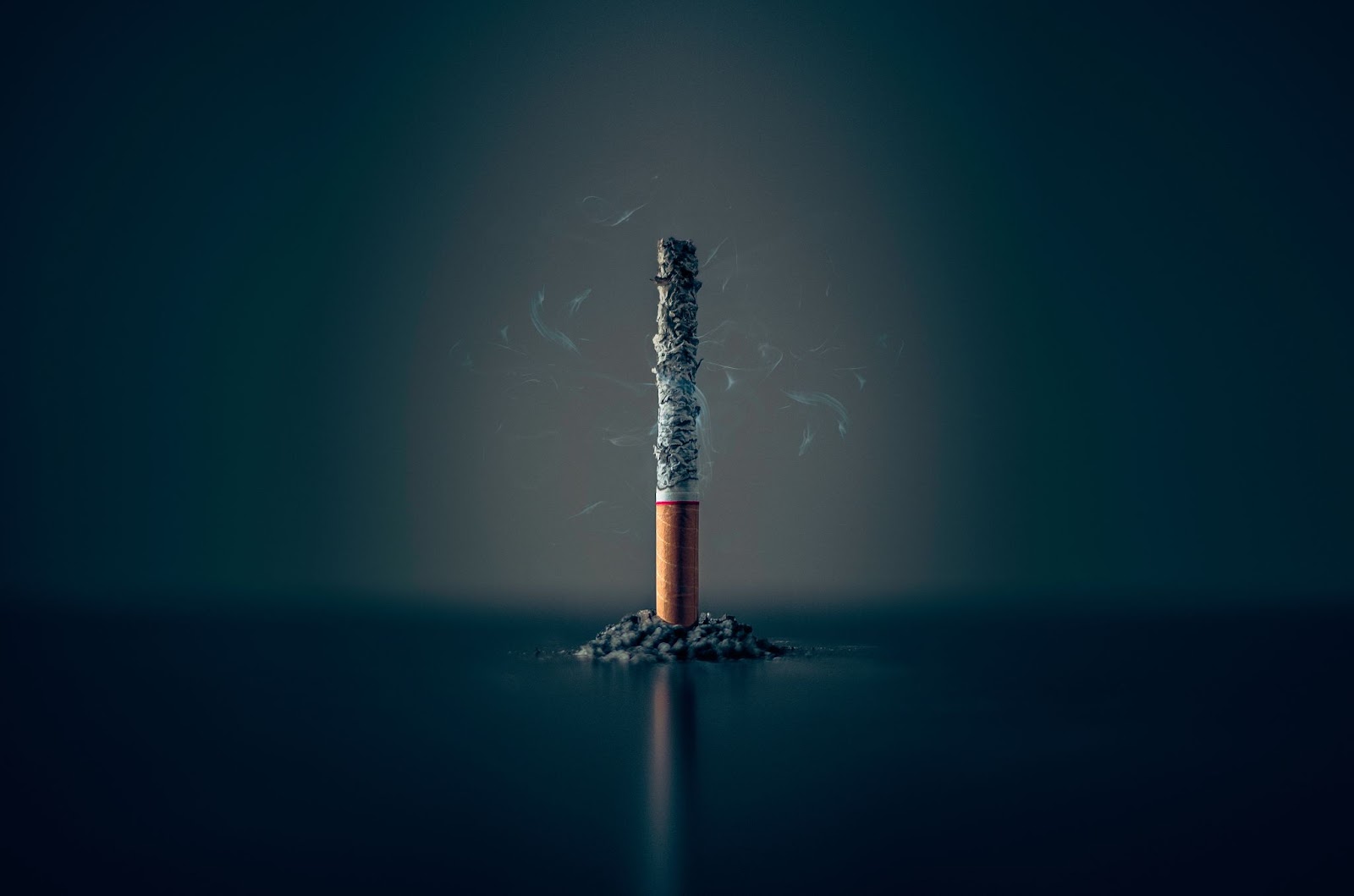 cigarette burning